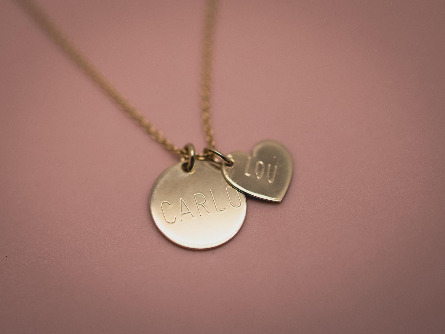 Heart Anhänger- 14k Gelbgold